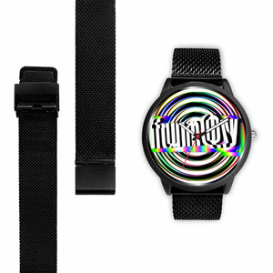 Neon Glowing funQy Bouncing Circles Watch