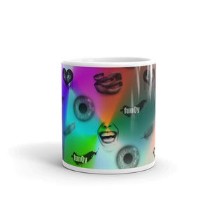Colorful Gradient funQy Styles Pattern, Mug