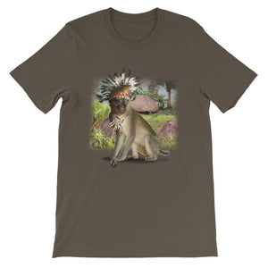 funQy Monkey 1, Short-Sleeve Unisex T-Shirt