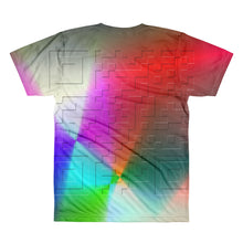 Gradient QR Code, All-Over Printed T-Shirt