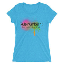Rule number 1, Ladies' short sleeve t-shirt