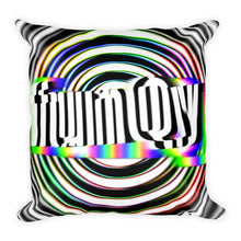 Bouncing funQy Square Pillow