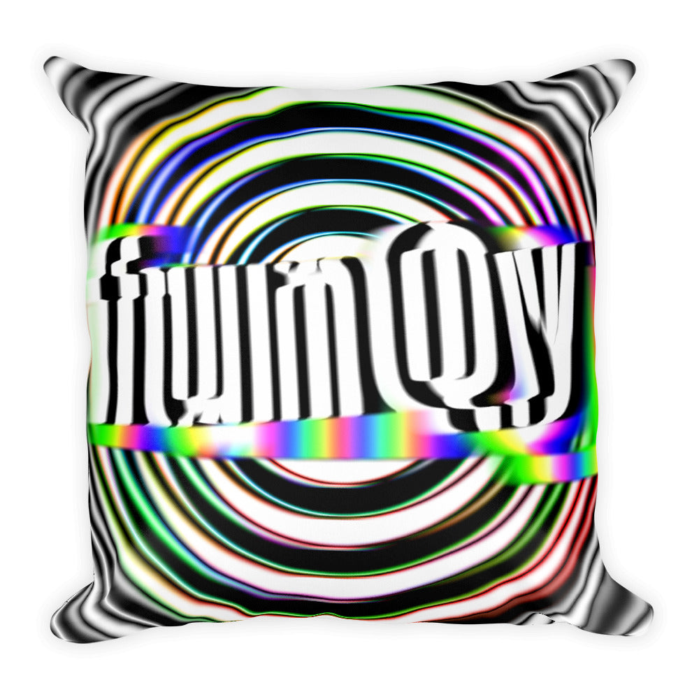 Bouncing funQy Square Pillow