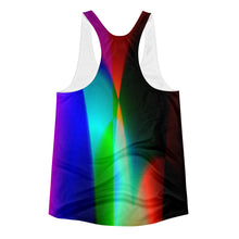 Gradient with a Lot of Lips, Women's racerback tank