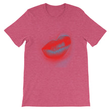 Fluorescent lips, Short-Sleeve Unisex T-Shirt