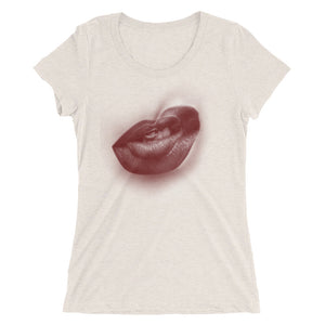 Monochromatic mouths, Ladies' short sleeve t-shirt