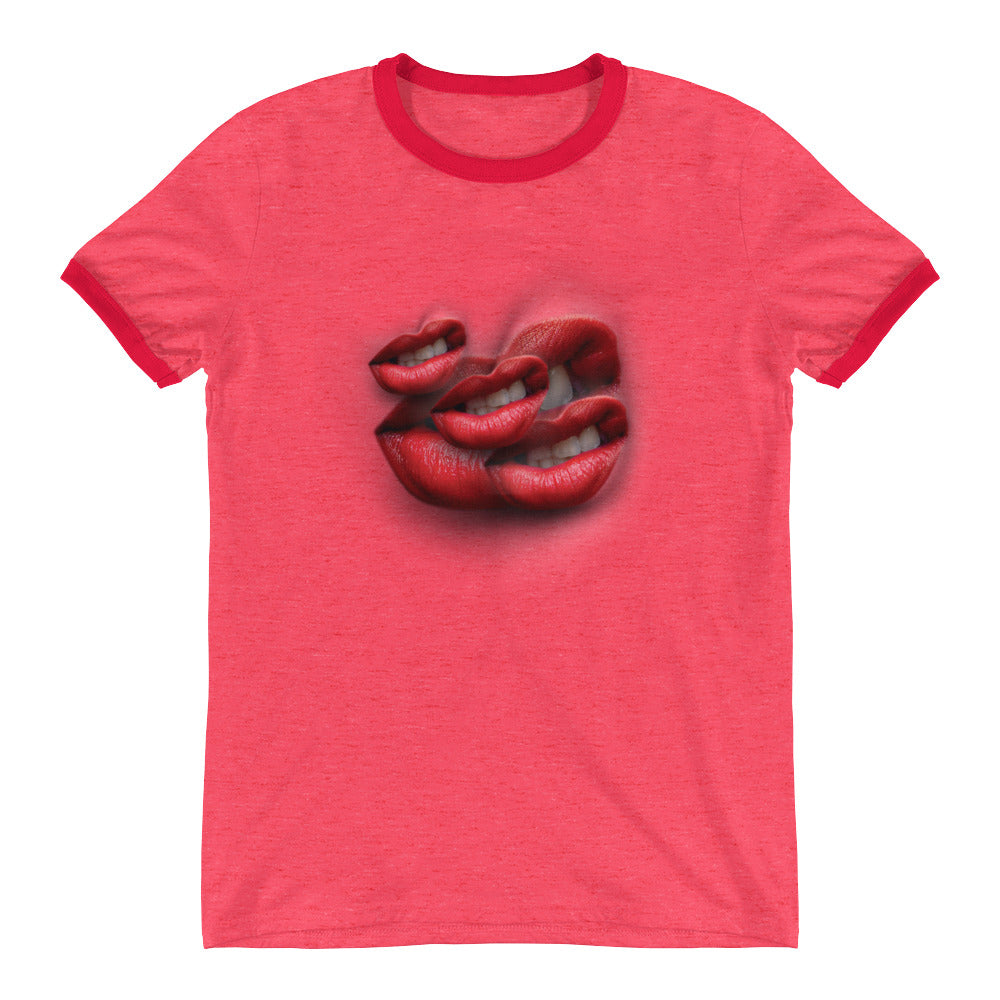 Many Mouths, Ringer T-Shirt