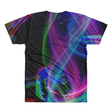 Modern Dancers Neon Glowing All-Over Printed T-Shirt