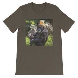 funQy Monkey 3, Short-Sleeve Unisex T-Shirt