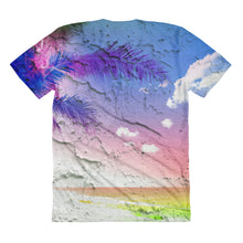 Sunny Beach Colors, Sublimation women’s crew neck t-shirt