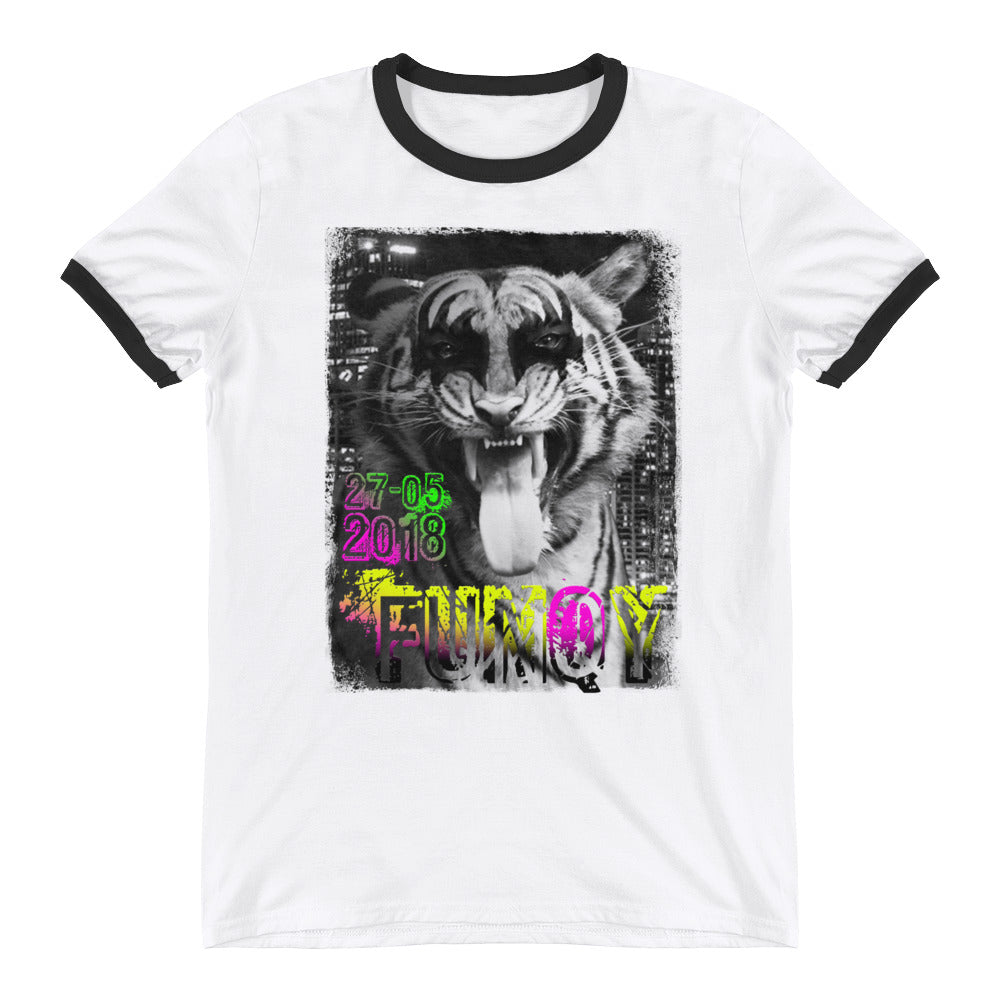 funQy Tiger, Ringer T-Shirt