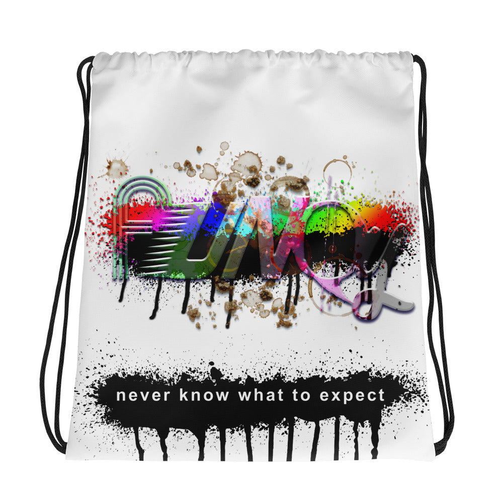funQy, Never Know What To Expect, Drawstring bag